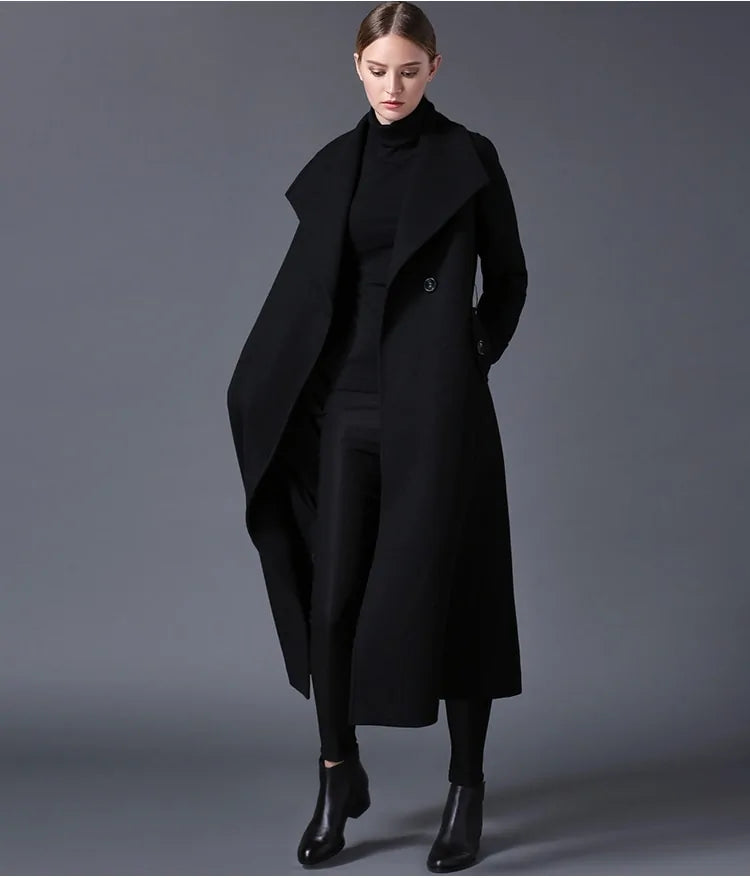 Wintermantel aus Wolle für Damen