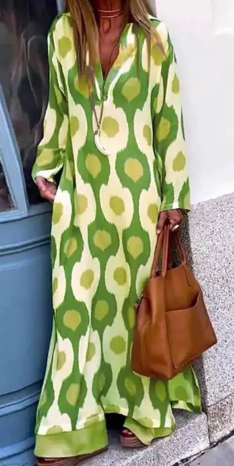 Vestido largo de mujer