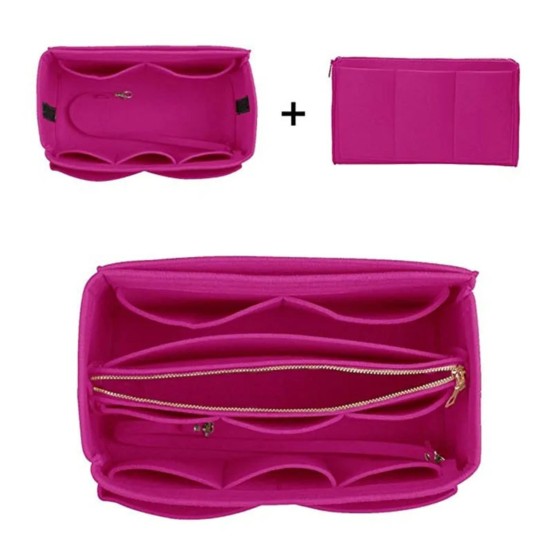 Inserto organizador de bolso de fieltro de la marca HHYUKIMI