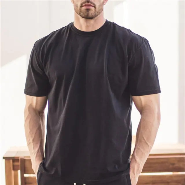 Männer Gym Workout Fitness Baumwolle