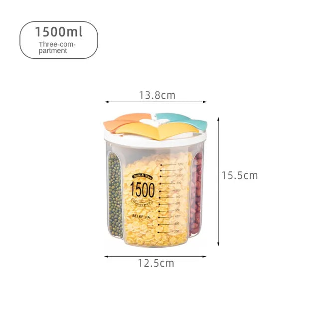 Contenedor de almacenamiento de cocina Almacenamiento de alimentos grande