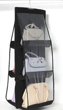 Transparent Hanging Handbag and Shoe Organizer