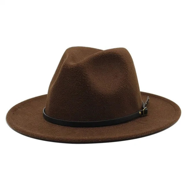 Sombreros de jazz de lana multicolor