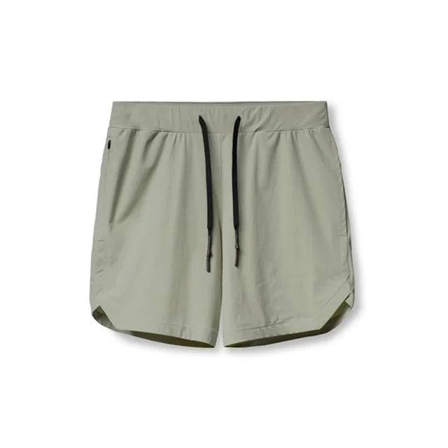Pantalones cortos de ejercicio para correr en el gimnasio para hombres