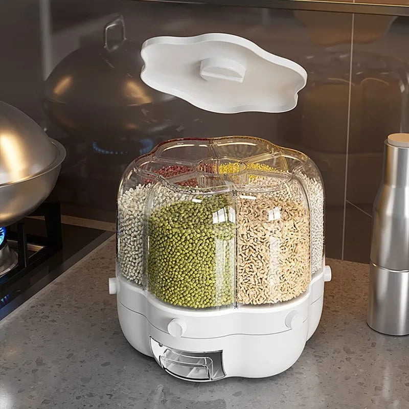 Contenedor de almacenamiento de cocina Almacenamiento de alimentos grande