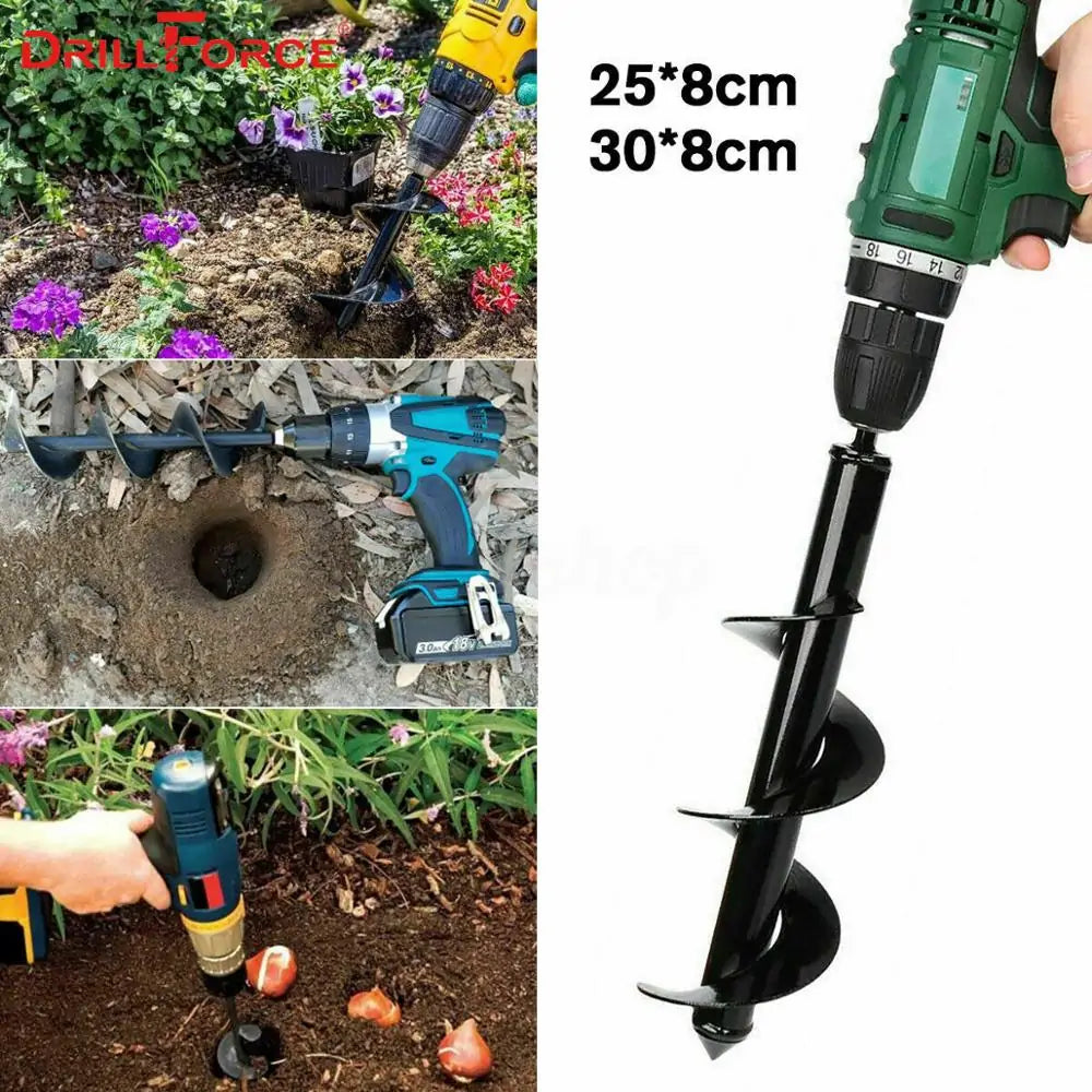 Spiralbohrer für Gartenpflanzer