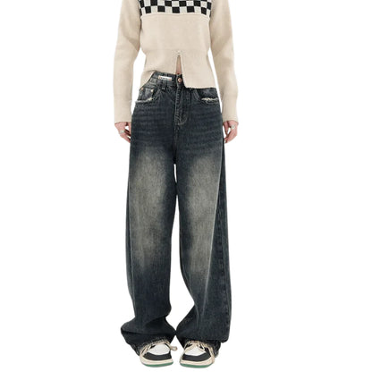 Vaqueros rectos sueltos