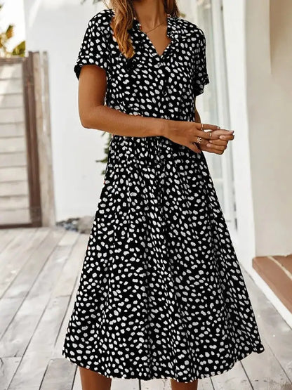 Vintage Polkadot Kleid