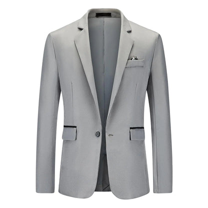 Same Day Delivery Items Prime Blazer for Men 2024 Summer Fall Casual Suit Jacket Regular Fit Lapel Business Daily Lightweight Sport Coats Blazers Sacos Para Hombre De Vestir