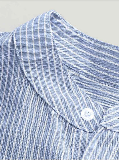 Camisa de manga larga a rayas