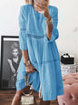 Vestido midi bohemio Vestido sexy sin espalda para mujer