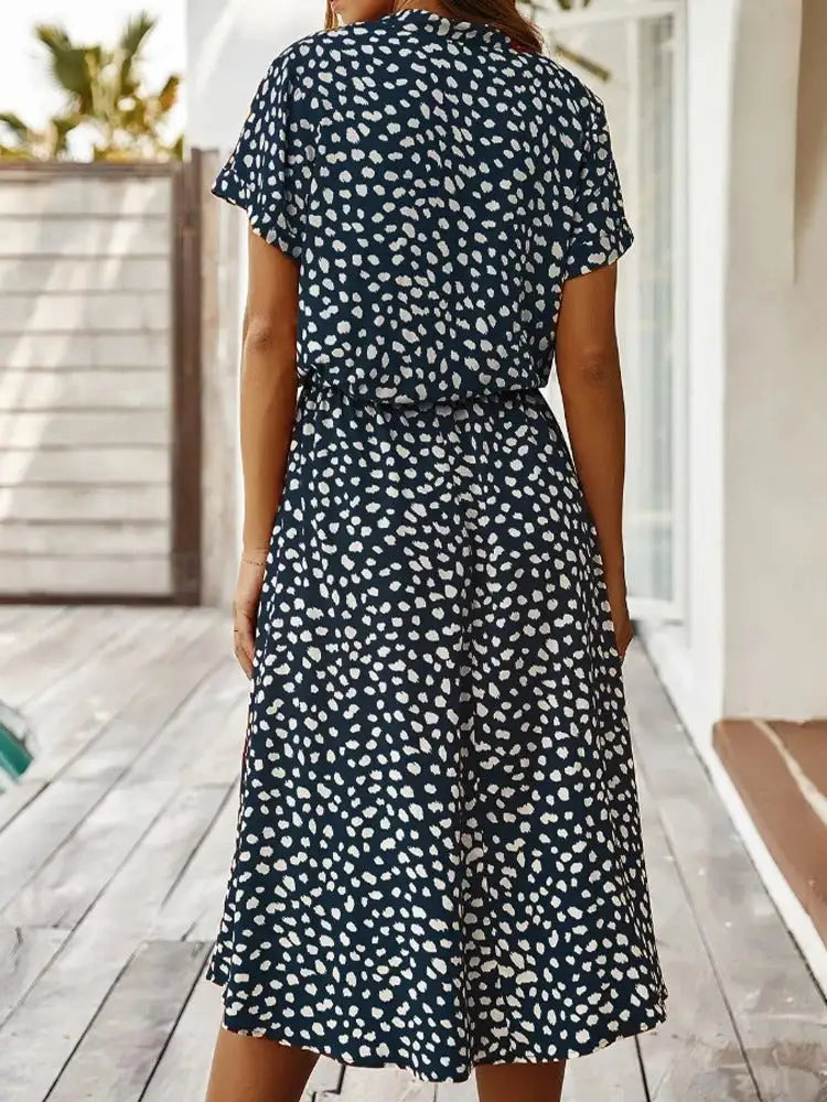 Vintage Polkadot Kleid