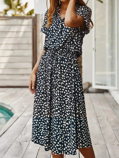 Vintage Polkadot Kleid