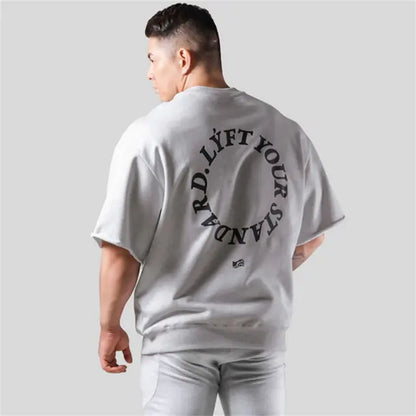 Lockeres Fitness-T-Shirt fürs Fitnessstudio