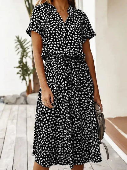 Vintage Polkadot Kleid