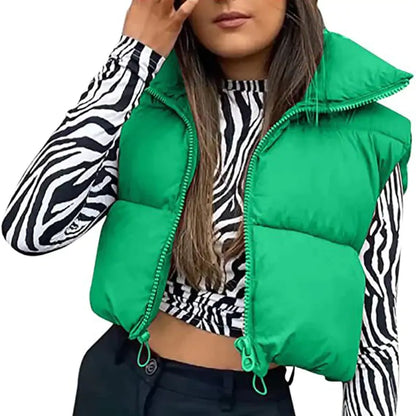 Chaleco acolchado Chaqueta de abrigo de invierno