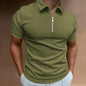 Polos de color liso de verano para hombre