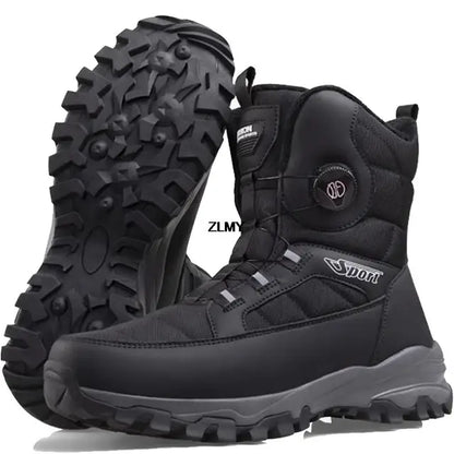 Botas de nieve cálidas para hombre
