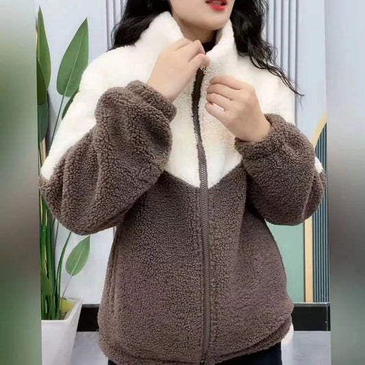 Chaqueta de algodón de poliéster de invierno