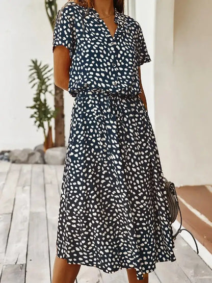 Vintage Polkadot Kleid
