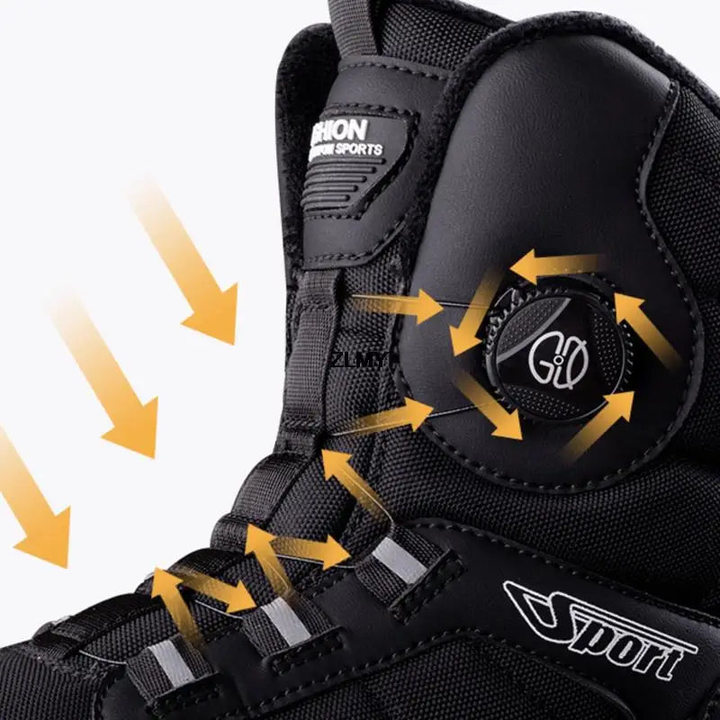 Botas de nieve cálidas para hombre