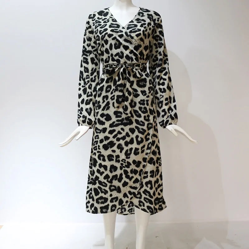 Vestido de leopardo