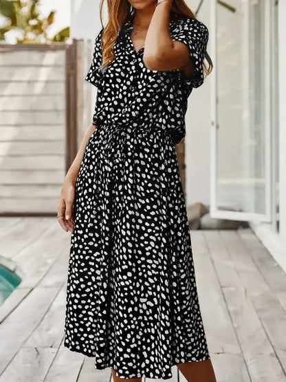Vintage Polkadot Kleid