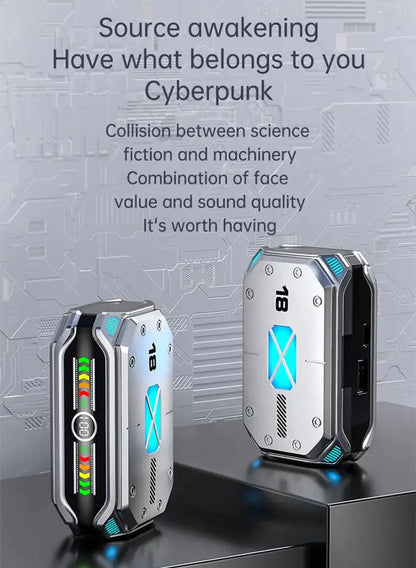 Auriculares inalámbricos para juegos con cancelación de ruido