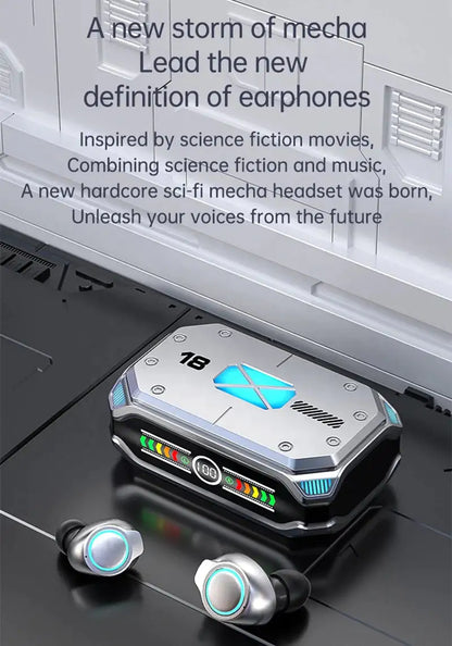 Auriculares inalámbricos para juegos con cancelación de ruido