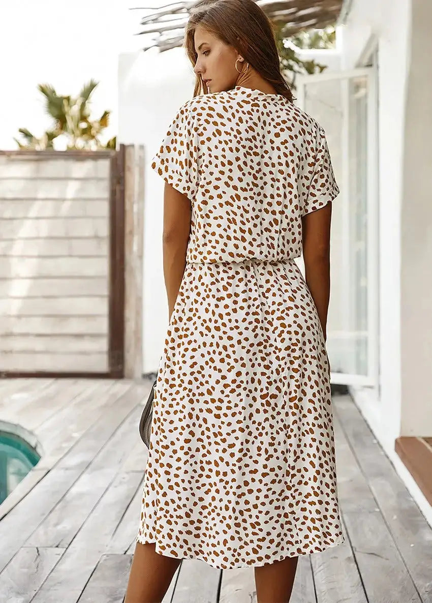 Vintage Polkadot Kleid