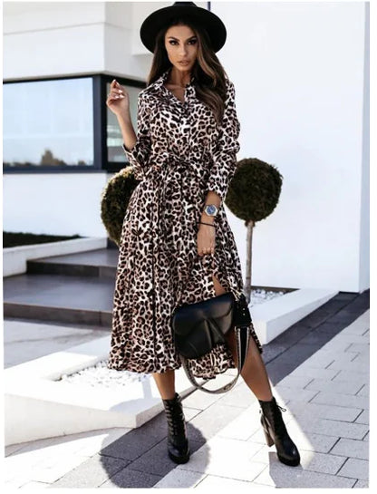 Vestido de leopardo