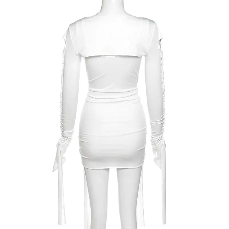 Überzeugendes Cutout-Minikleid