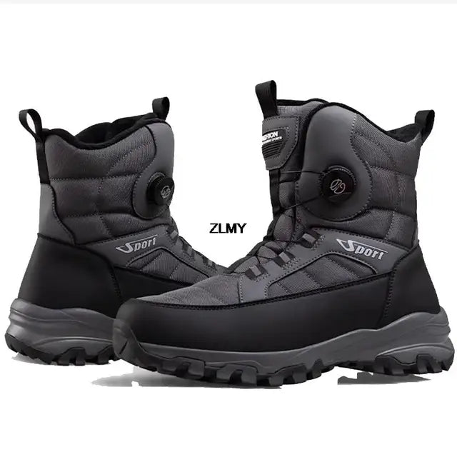 Botas de nieve cálidas para hombre