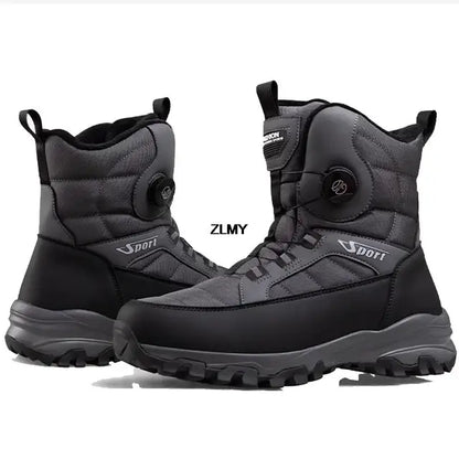 Botas de nieve cálidas para hombre
