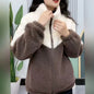 Chaqueta de algodón de poliéster de invierno