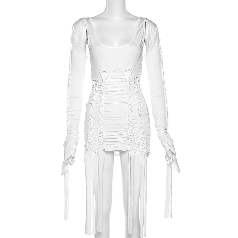 Überzeugendes Cutout-Minikleid