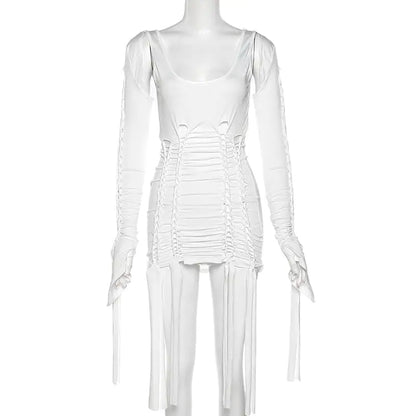 Überzeugendes Cutout-Minikleid