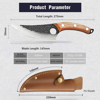 Cuchillo de caza de cocina