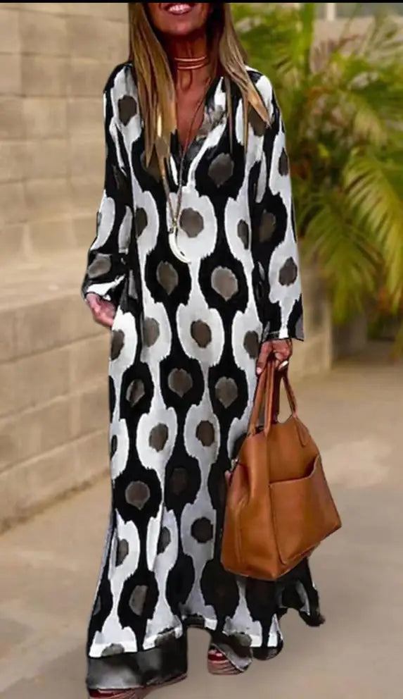 Vestido largo de mujer