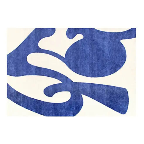 Alfombra de salón abstracta grande