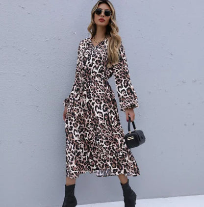 Vestido de leopardo