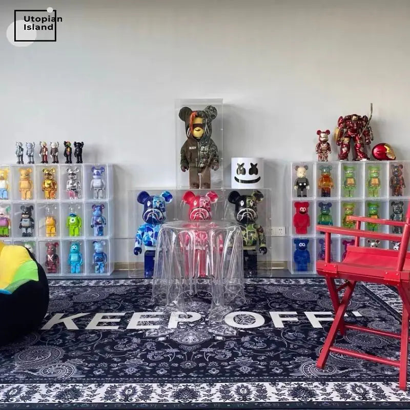 Mantenga alejadas las alfombras para la sala de estar