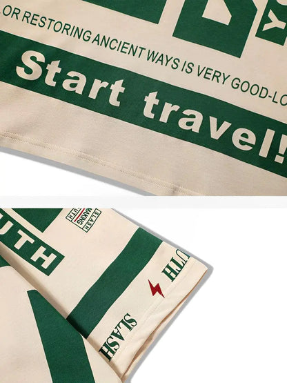 Polo con corte oblicuo extragrande