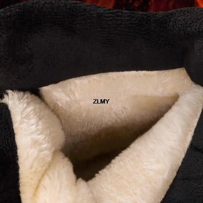 Botas de nieve cálidas para hombre