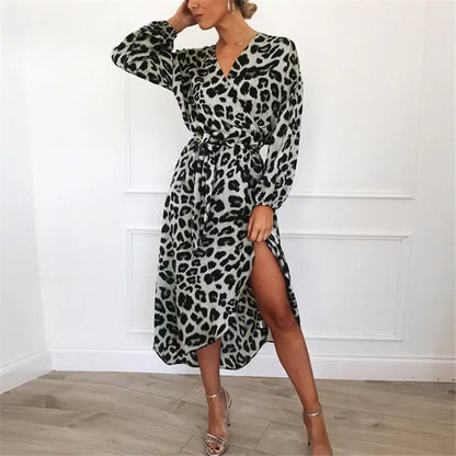 Vestido de leopardo