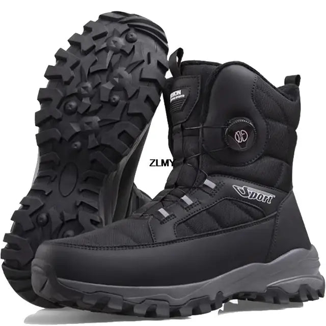 Botas de nieve cálidas para hombre