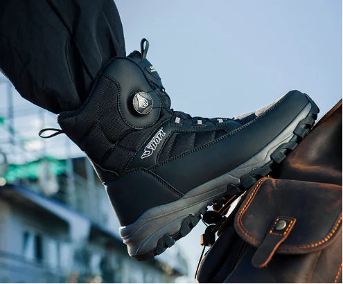 Botas de nieve cálidas para hombre